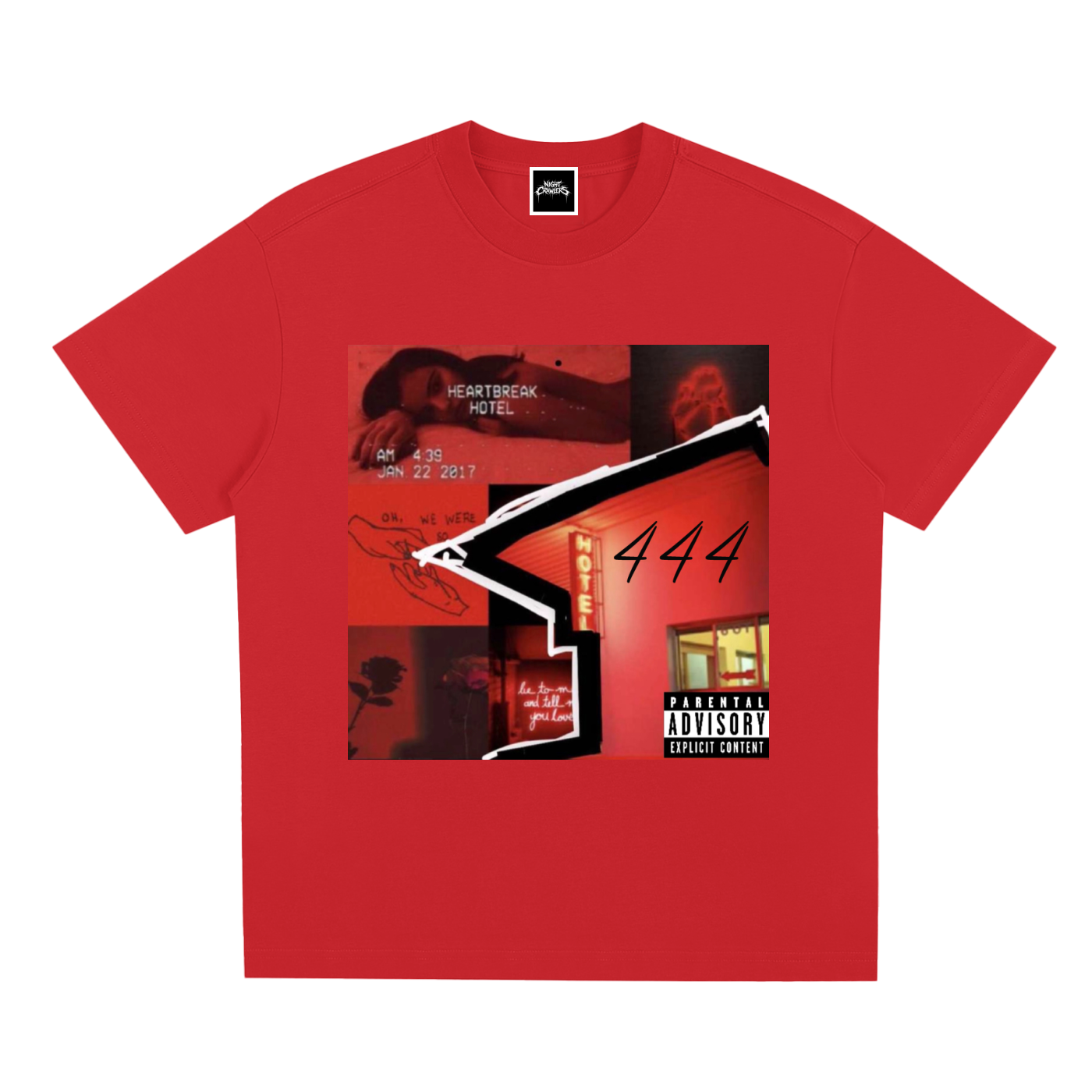 Night Crawlers X TJAY The Joker “Heartbreak Hotel” T-shirt