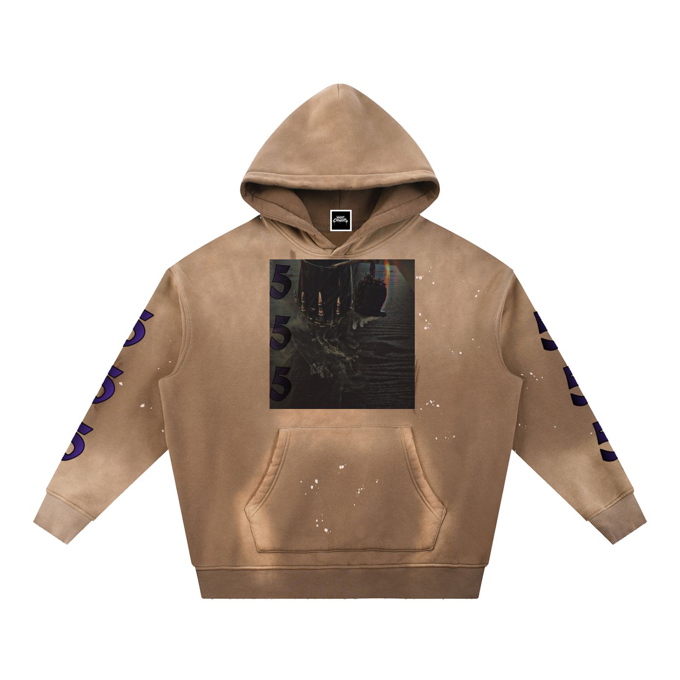 Night Crawlers X HuntysDead “555/Burning Rose/Devils Trumpet” Hoodie