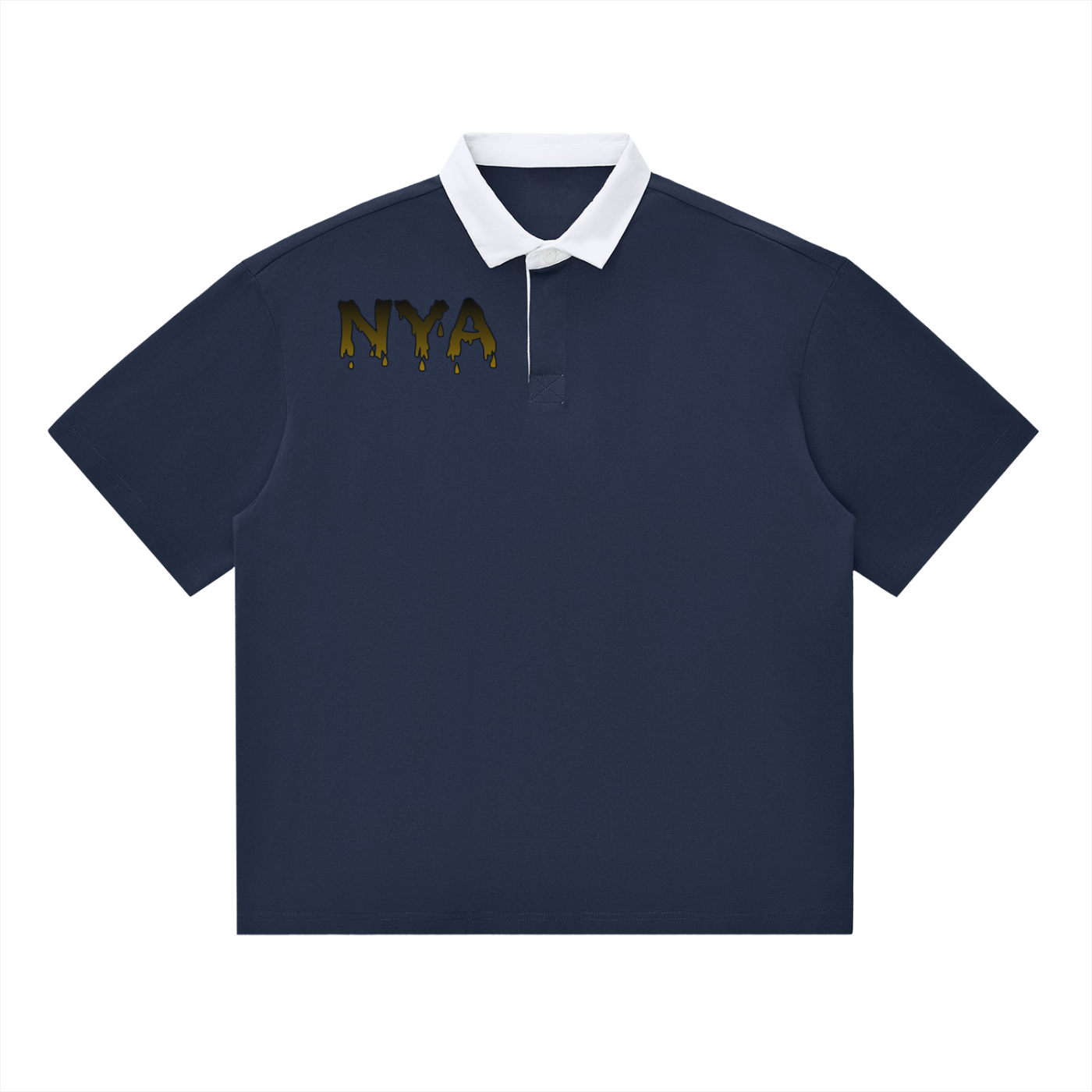 Night Crawlers X NYAMaverick “Clown” Collared T-shirt