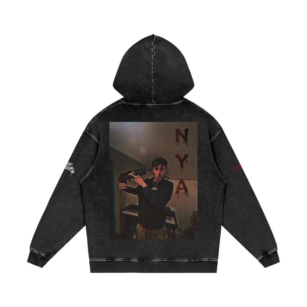 Night Crawlers X NYAMaverick “Bloody Night” hoodie