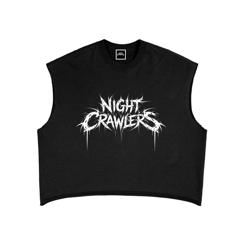 Night Crawlers X $H@RK¥ sleeveless box cut top