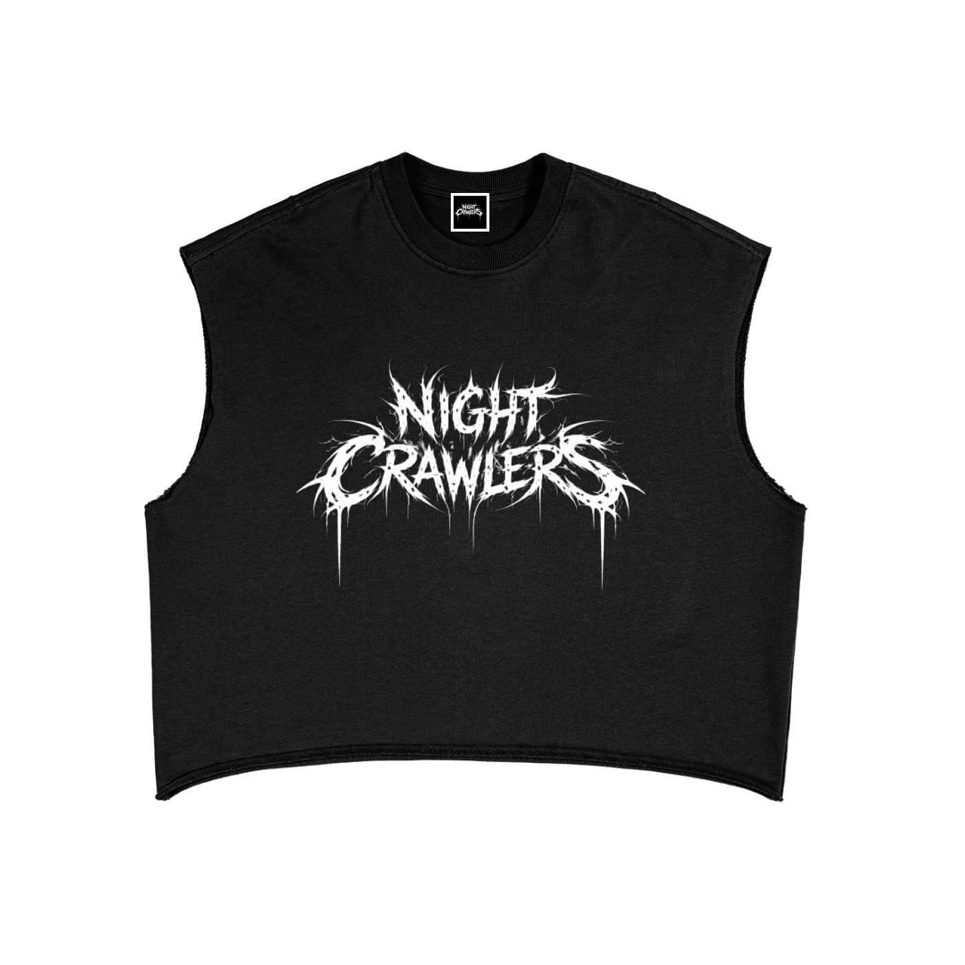Night Crawlers X $H@RK¥ sleeveless box cut top