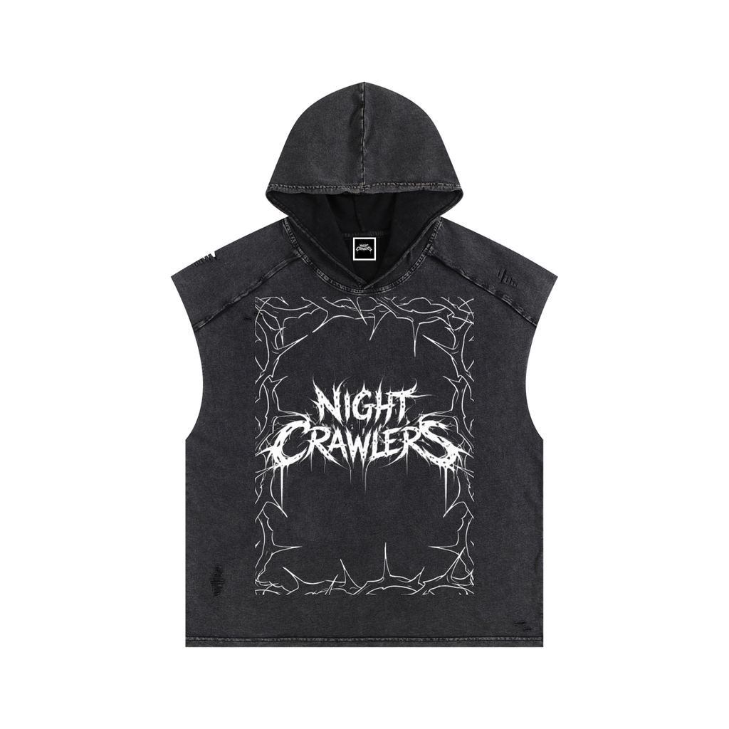 Night Crawlers Sleeveless Hoodie