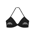 Night Crawlers Halter-Neck Sports Bra