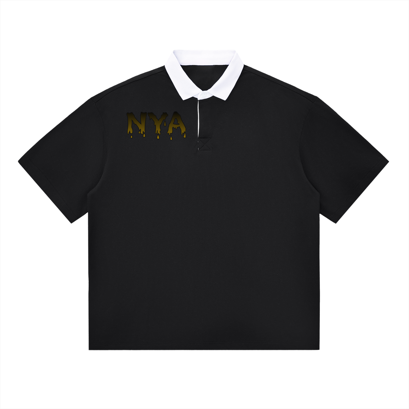 Night Crawlers X NYAMaverick “Clown” Collared T-shirt