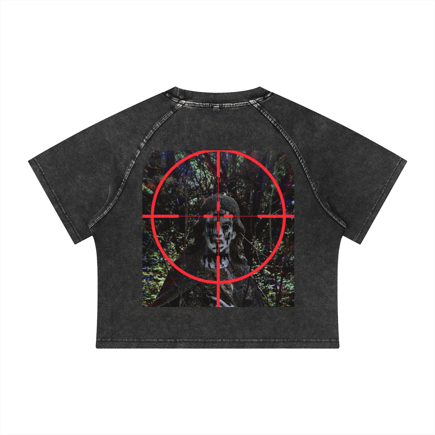 Night Crawlers X HuntysDead Women’s Mineral-Wash Tee “Hunting Season”