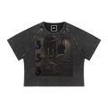Night Crawlers X HuntysDead Women’s Mineral-Wash Tee “Hunting Season”