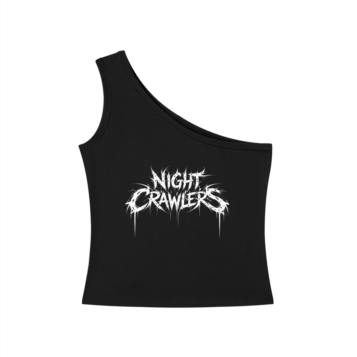 Night Crawlers X $H@RK¥ Off-shoulder top