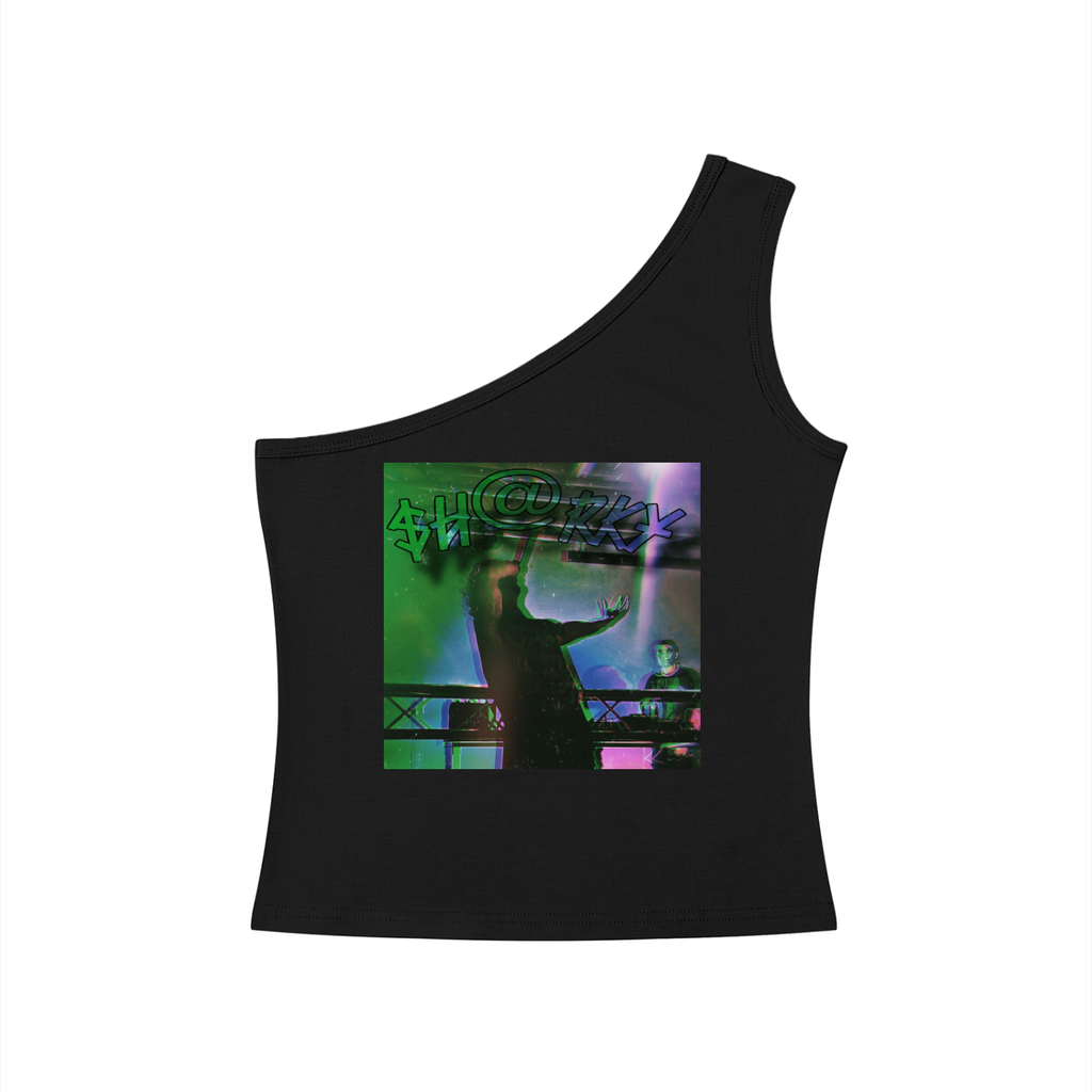 Night Crawlers X $H@RK¥ Off-shoulder top