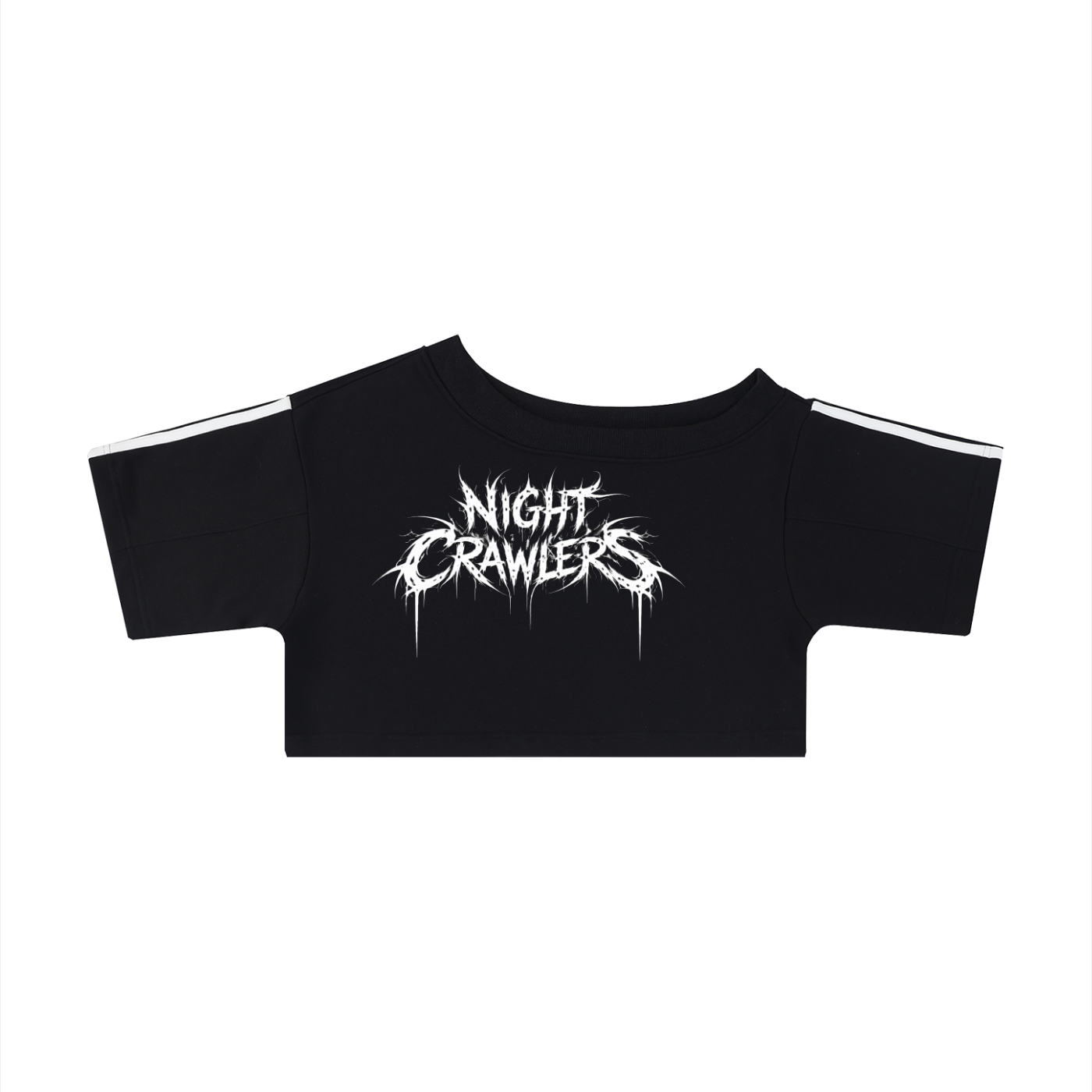 Night Crawlers X Tjay The Joker “Bike Junkie” Off-Shoulder Crop