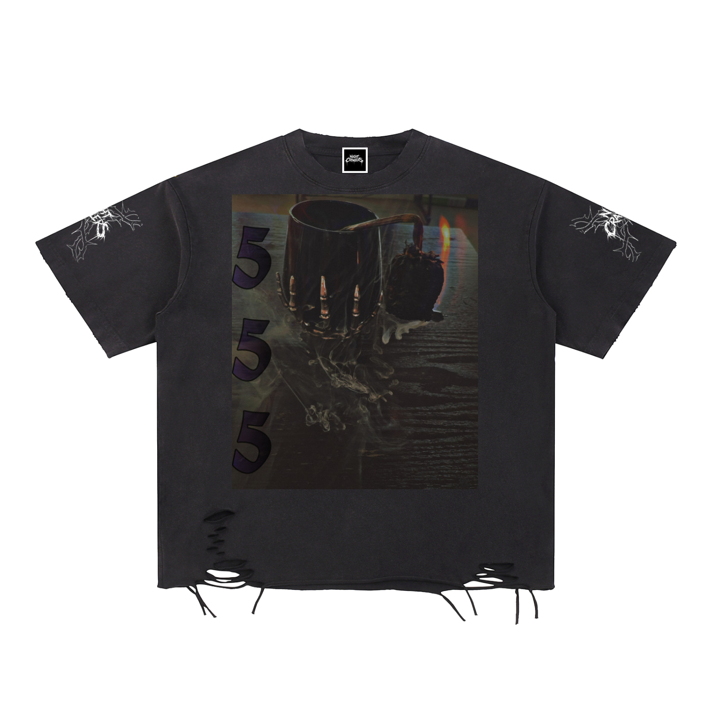 Night Crawlers X HuntysDead Worn Tee “Hunting Season”