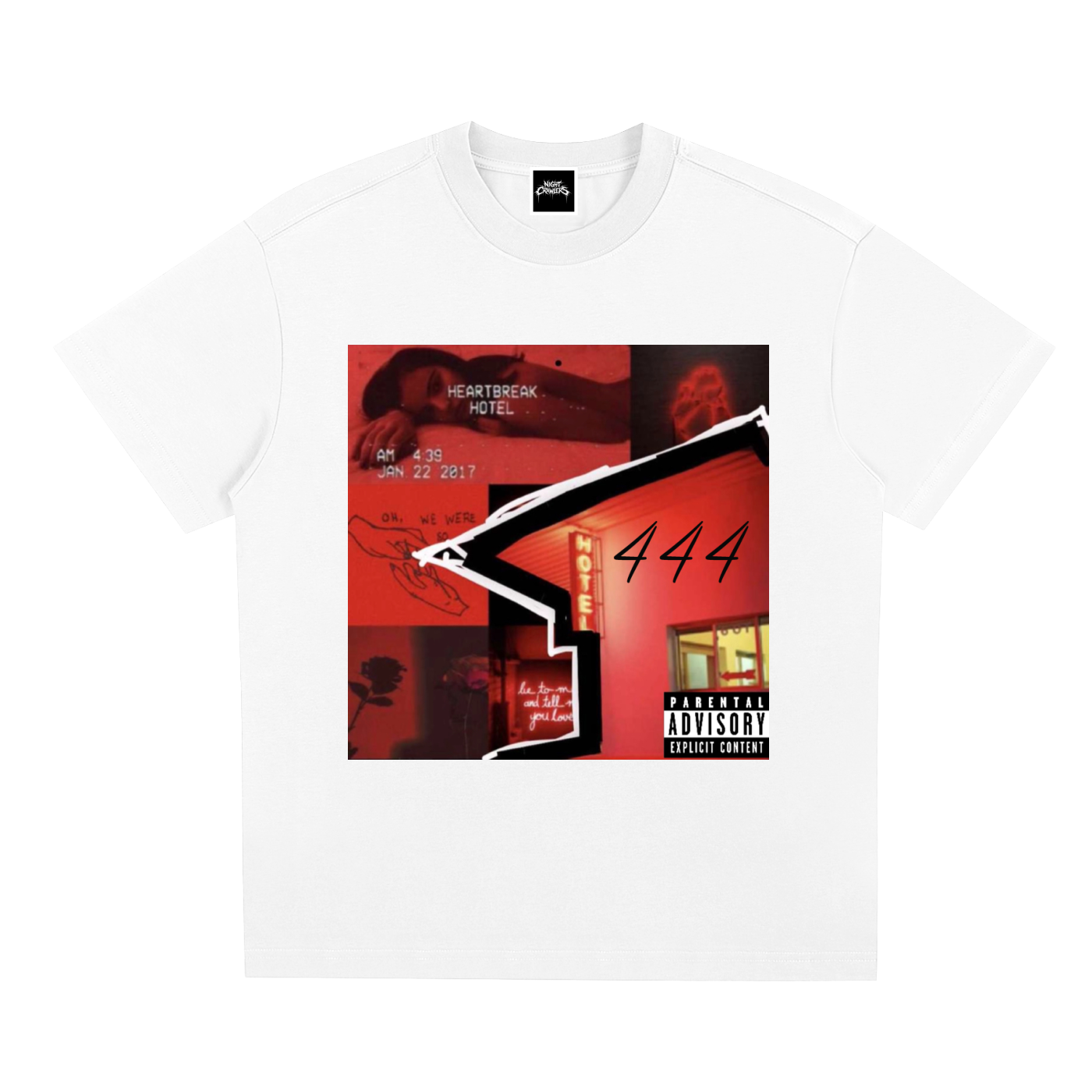 Night Crawlers X TJAY The Joker “Heartbreak Hotel” T-shirt