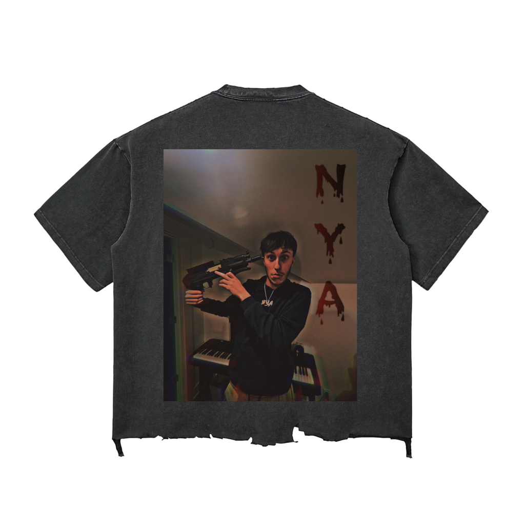Night Crawlers X NYAMaverick “Bloody Night” Boxy T-shirt