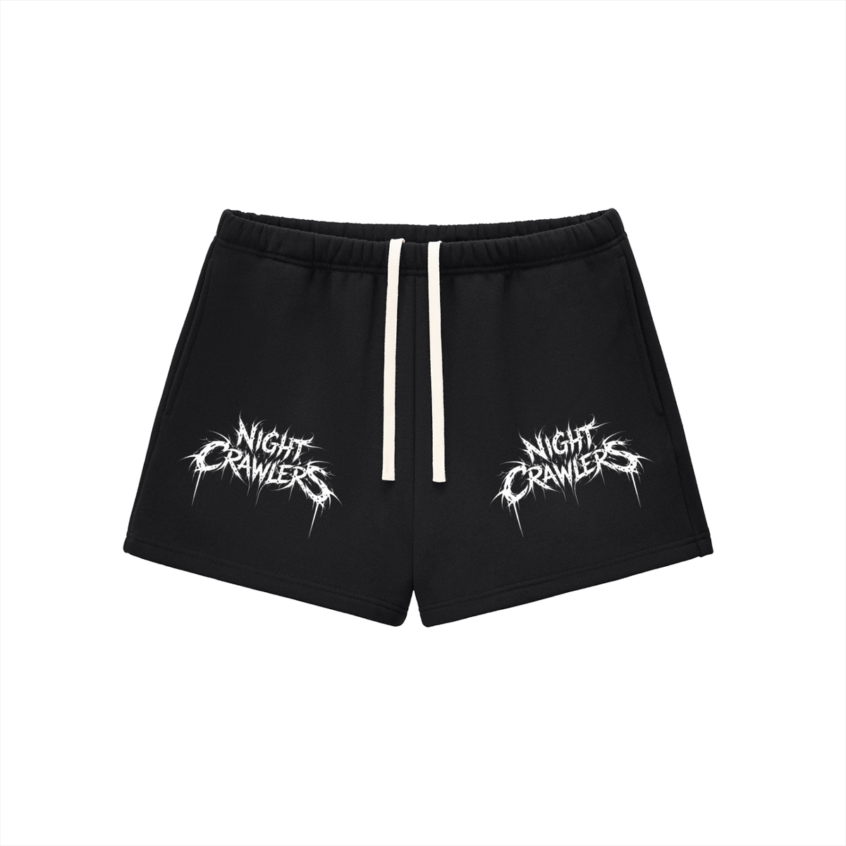 Night Crawlers Drawstring Sweatshorts