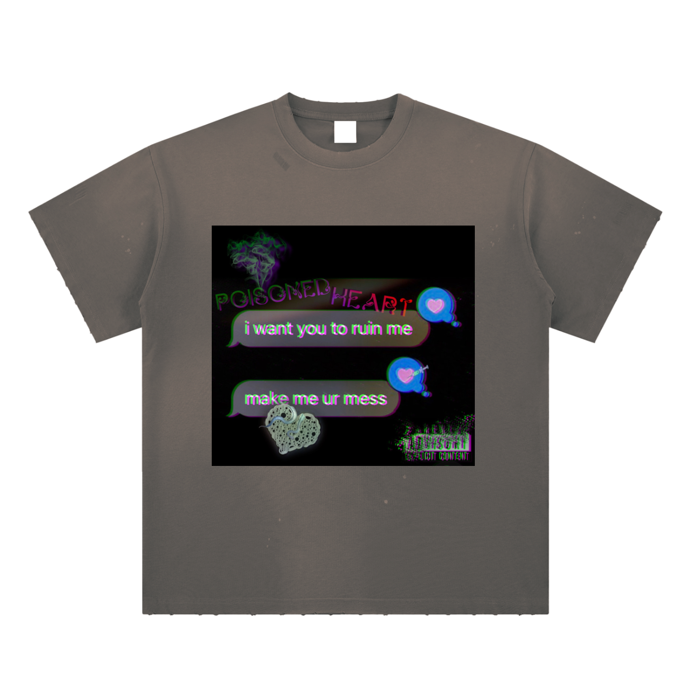 Night Crawlers X HuntysDead “Poisoned Heart” T-Shirt