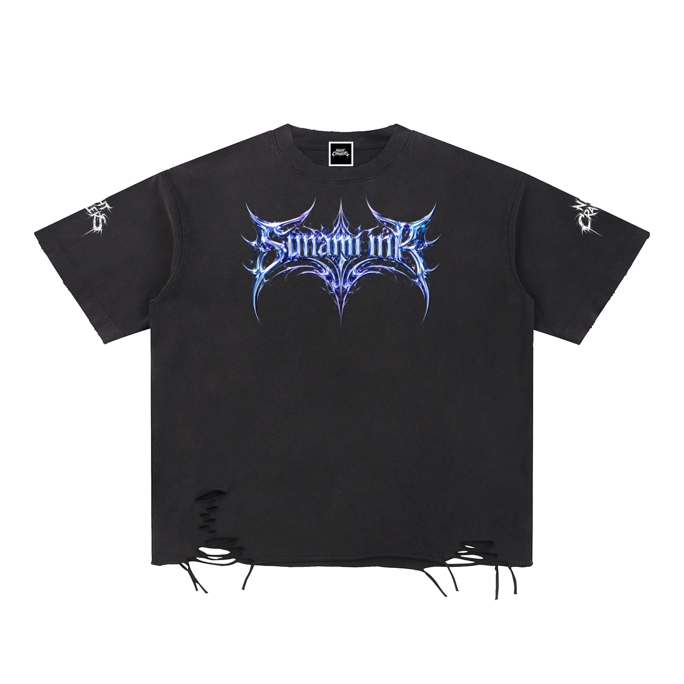 Night Crawlers X Sunami Ink worn Tee